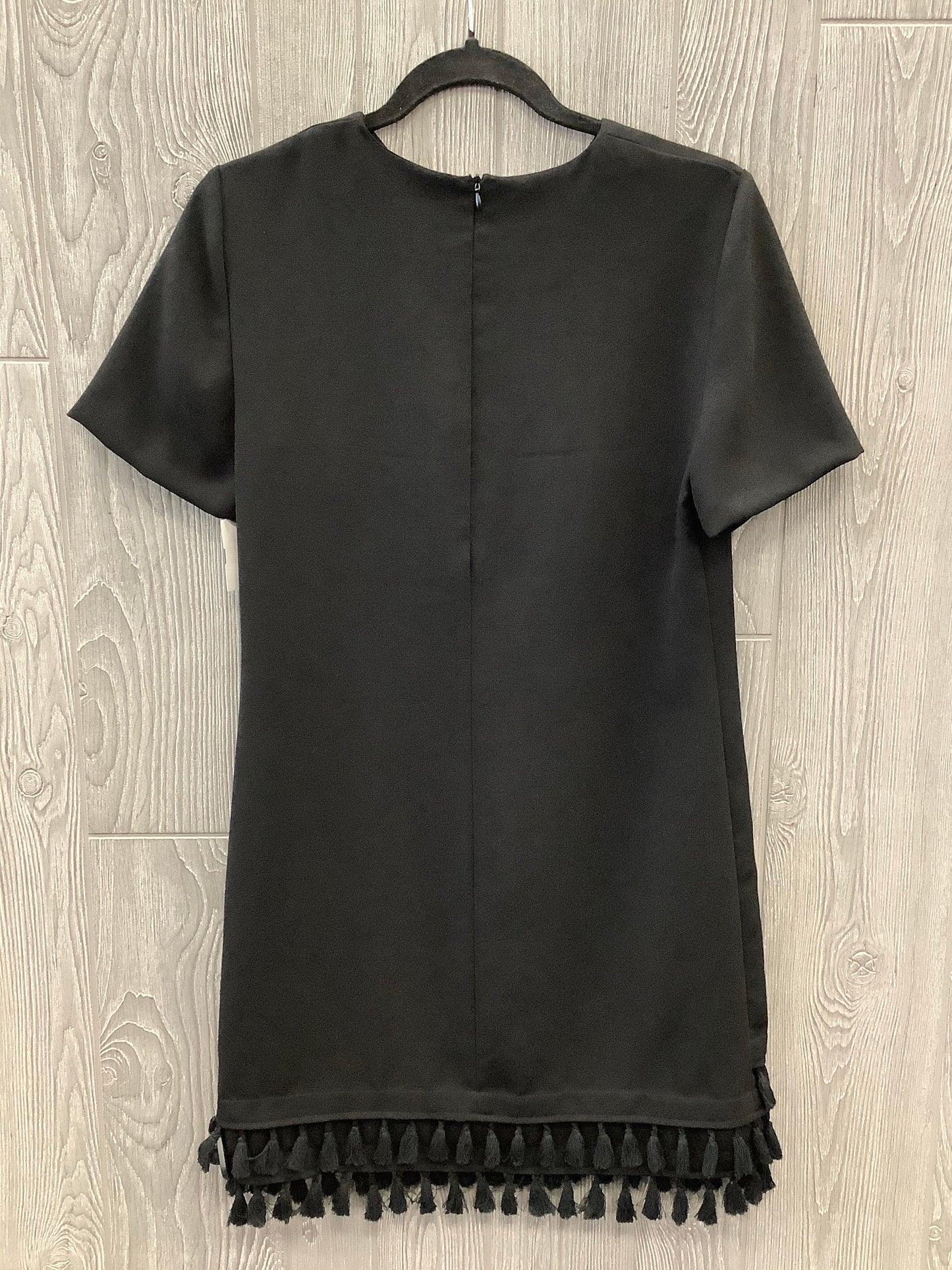 Dress Casual Midi By Zara Women In Black, Size: Xs