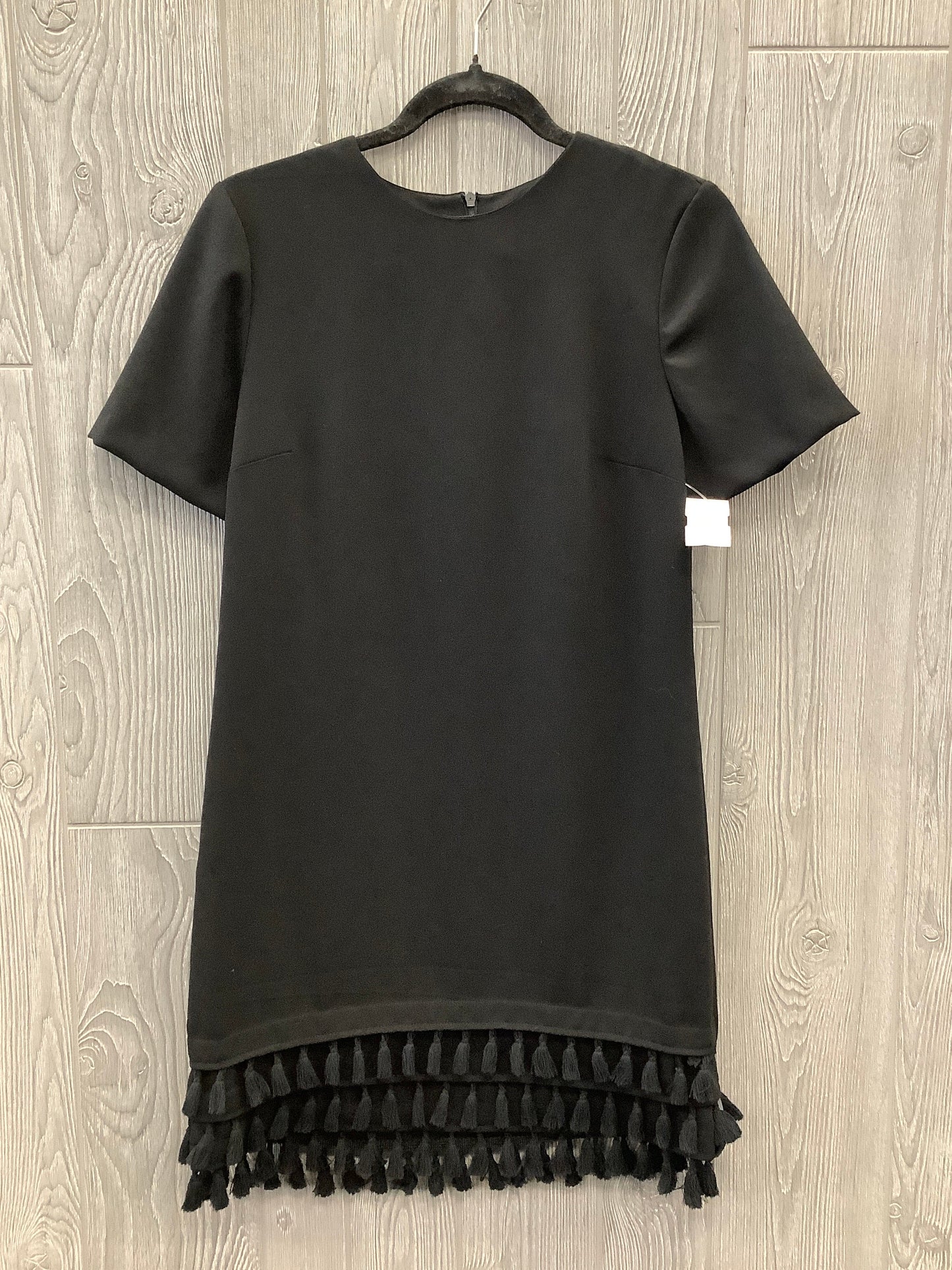 Dress Casual Midi By Zara Women In Black, Size: Xs