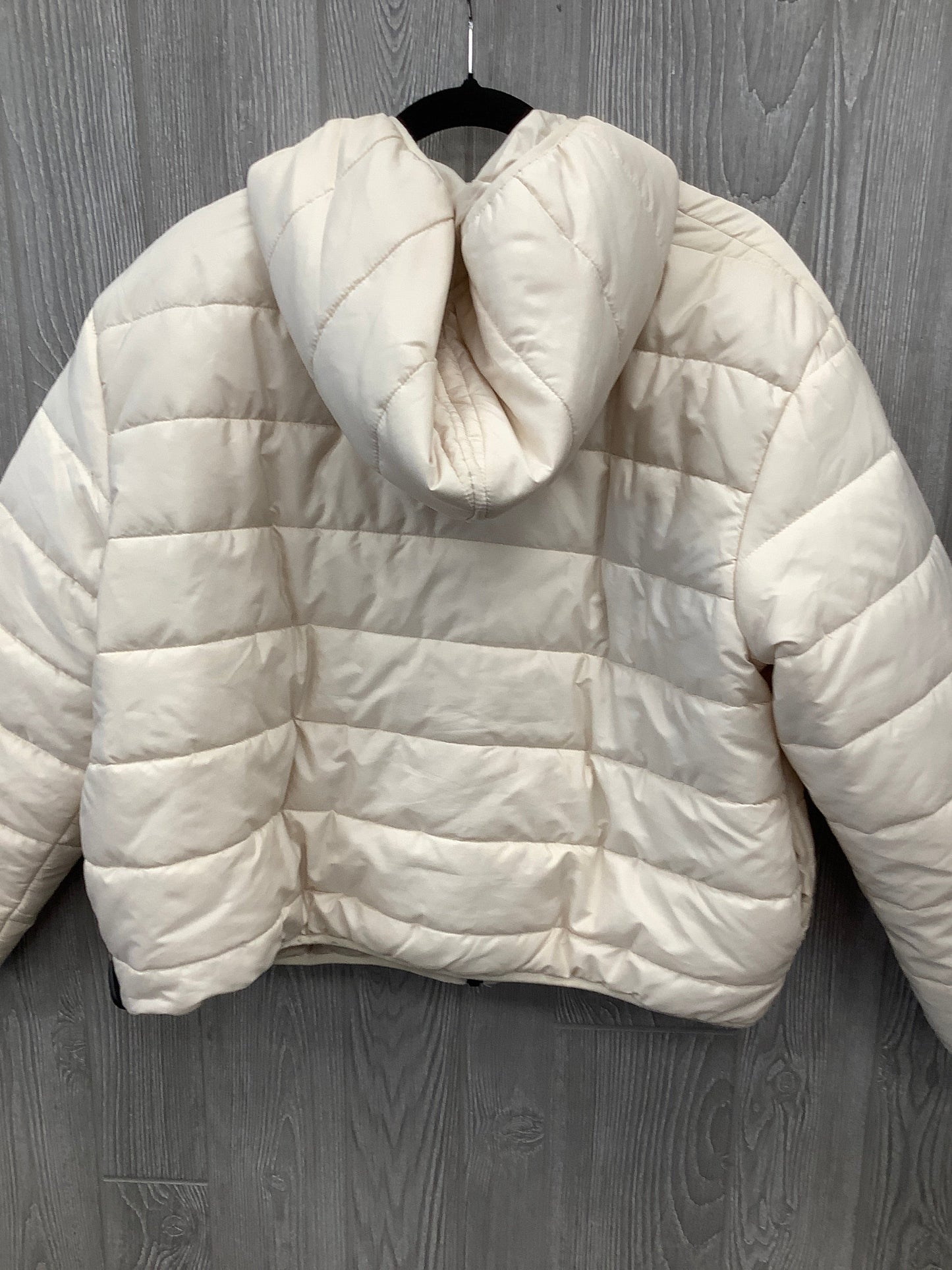 Cream Jacket Puffer & Quilted Wild Fable, Size L