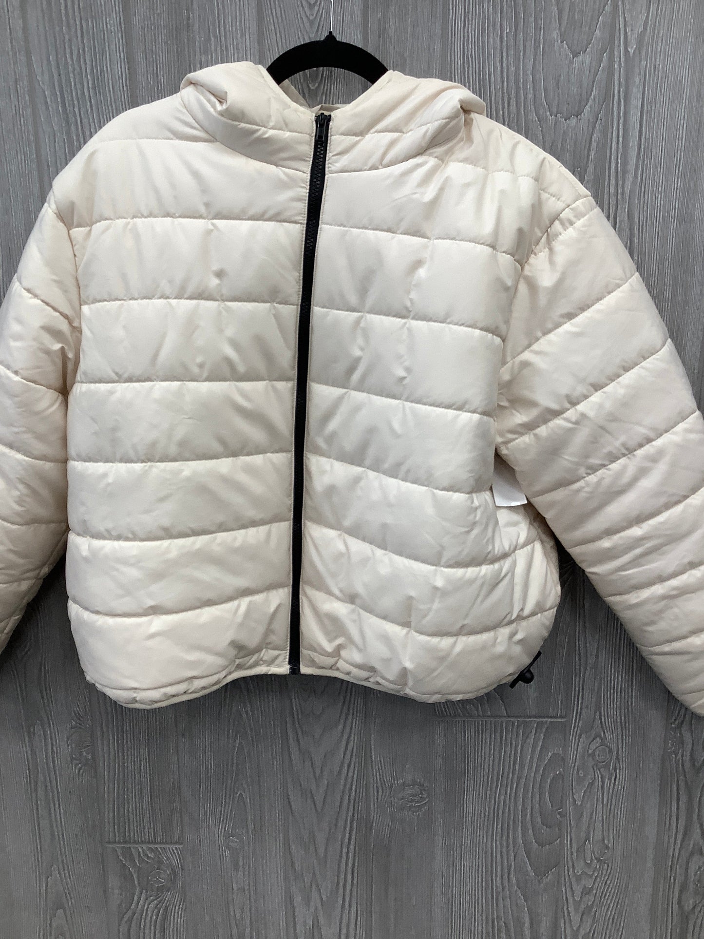 Cream Jacket Puffer & Quilted Wild Fable, Size L