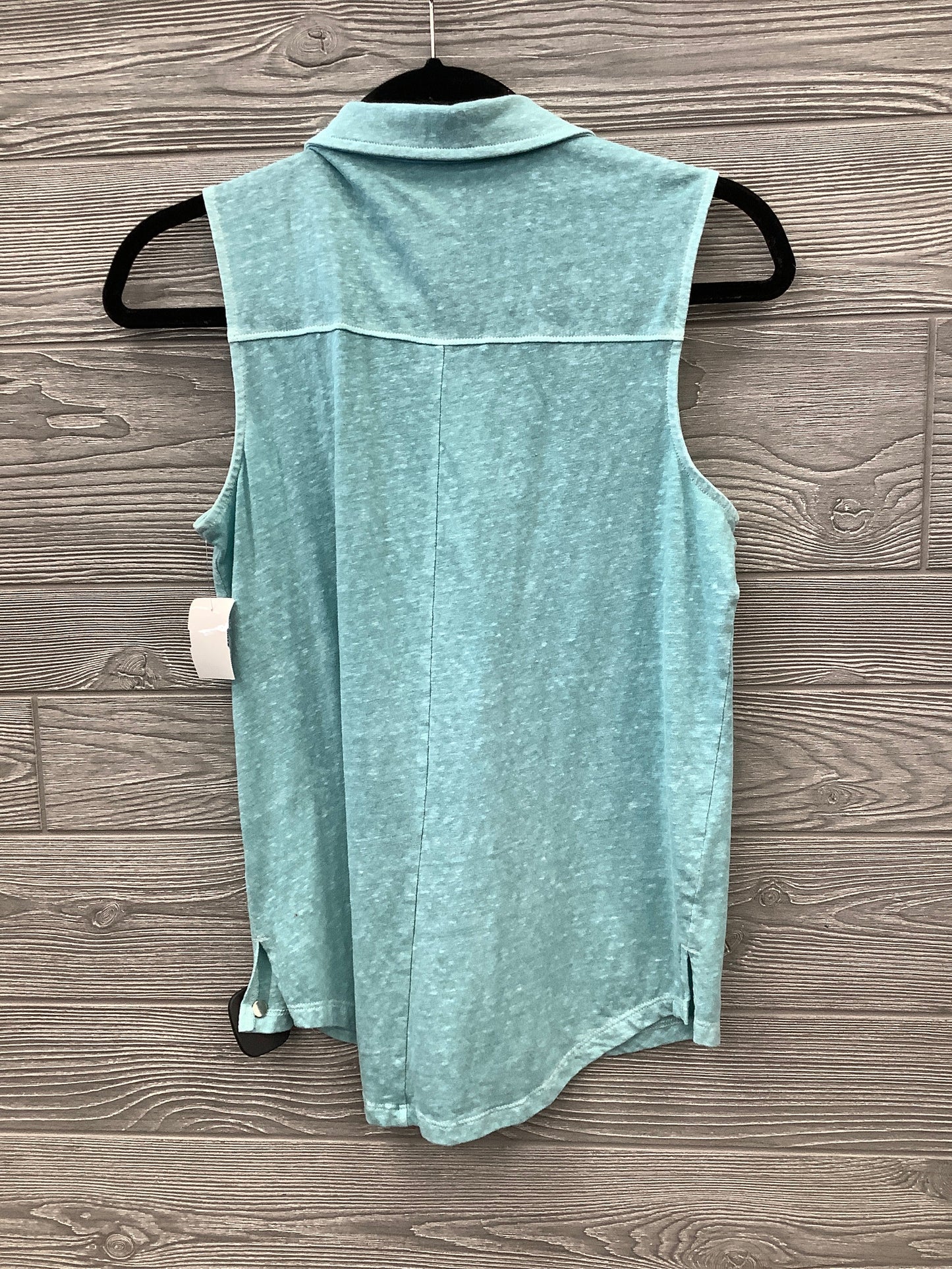 Top Sleeveless By Sonoma In Blue, Size: S