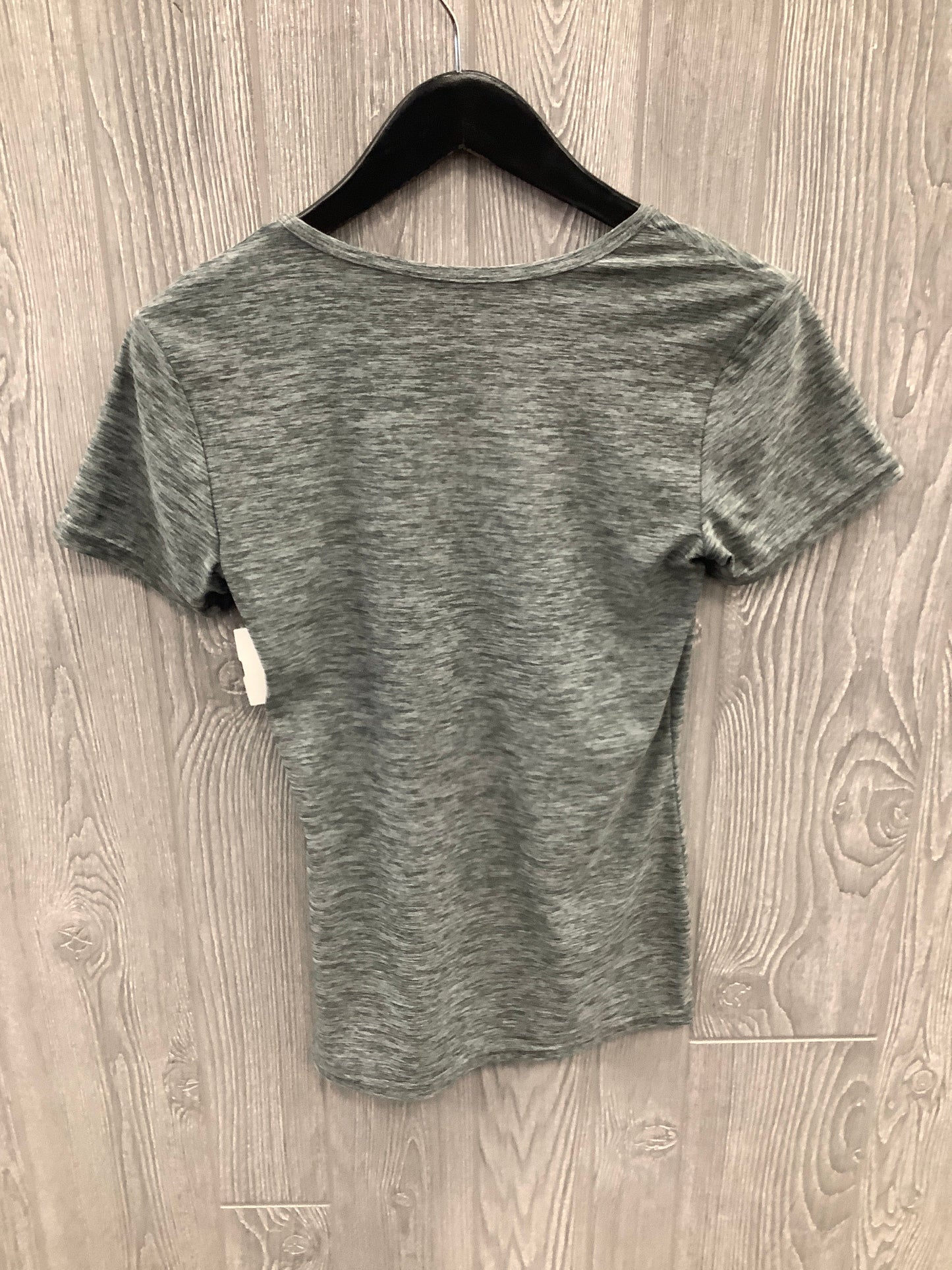 Athletic Top Short Sleeve By 32 Degrees In Grey, Size: S