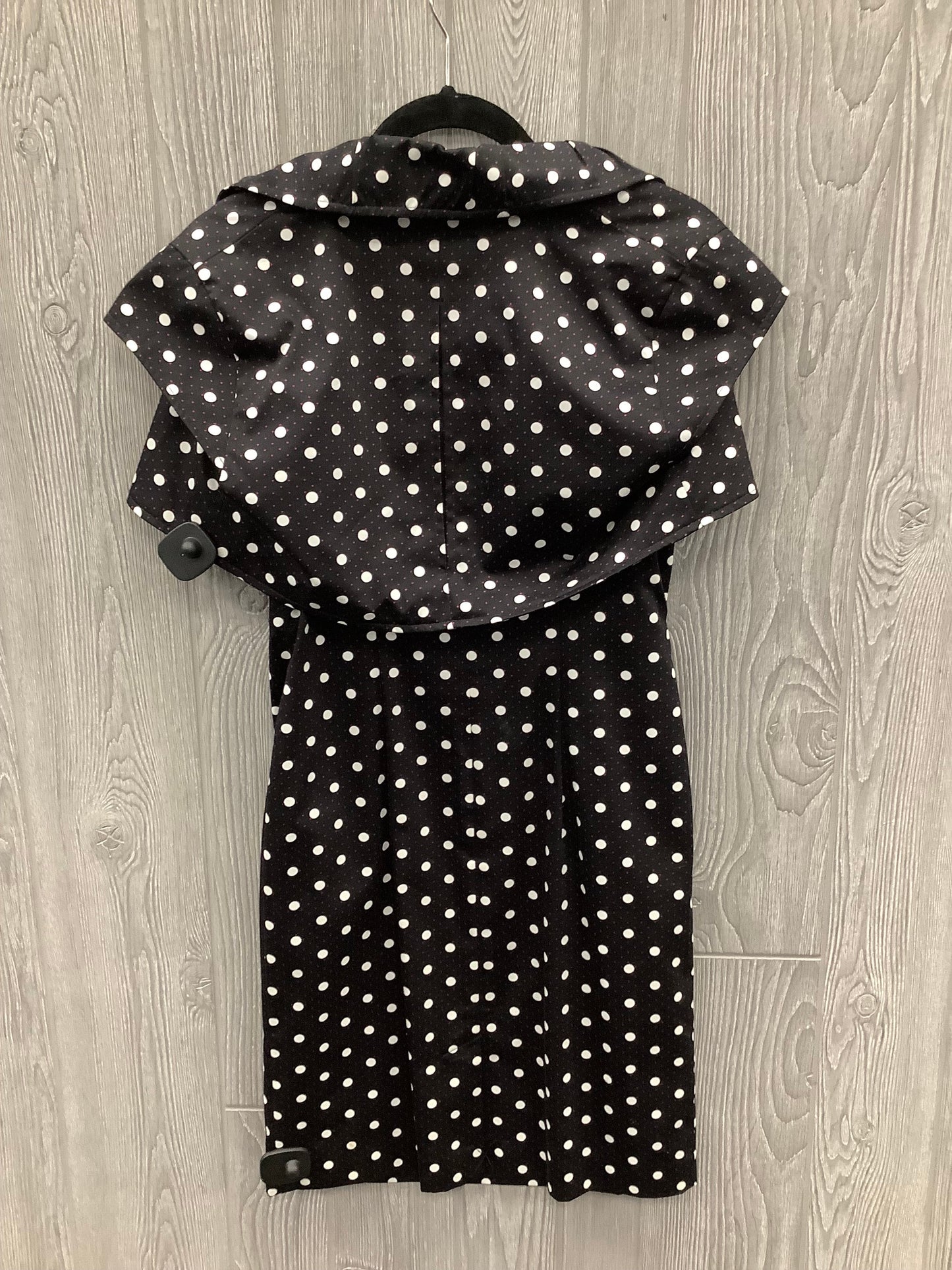 Polkadot Pattern Dress Set 2pc White House Black Market, Size S