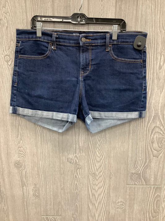 Blue Denim Shorts Old Navy, Size 14