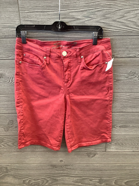 Shorts By Seven 7 In Orange, Size: 8