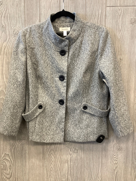 Blazer By Dressbarn In Grey, Size: L