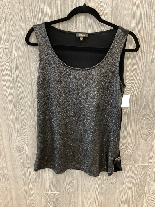 Top Sleeveless By Cupio In Black, Size: M