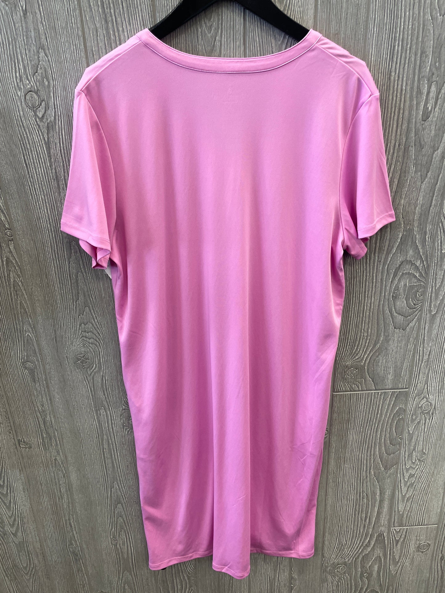 Athletic Dress By Cuddl Duds In Pink, Size: L