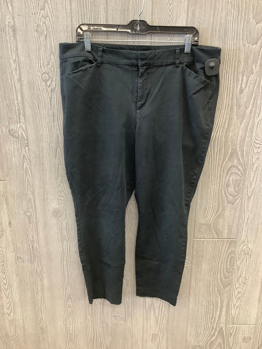 Jeans Straight By Old Navy In Black, Size: 16