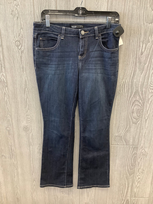 Jeans Boot Cut By Simply Vera In Blue, Size: 8