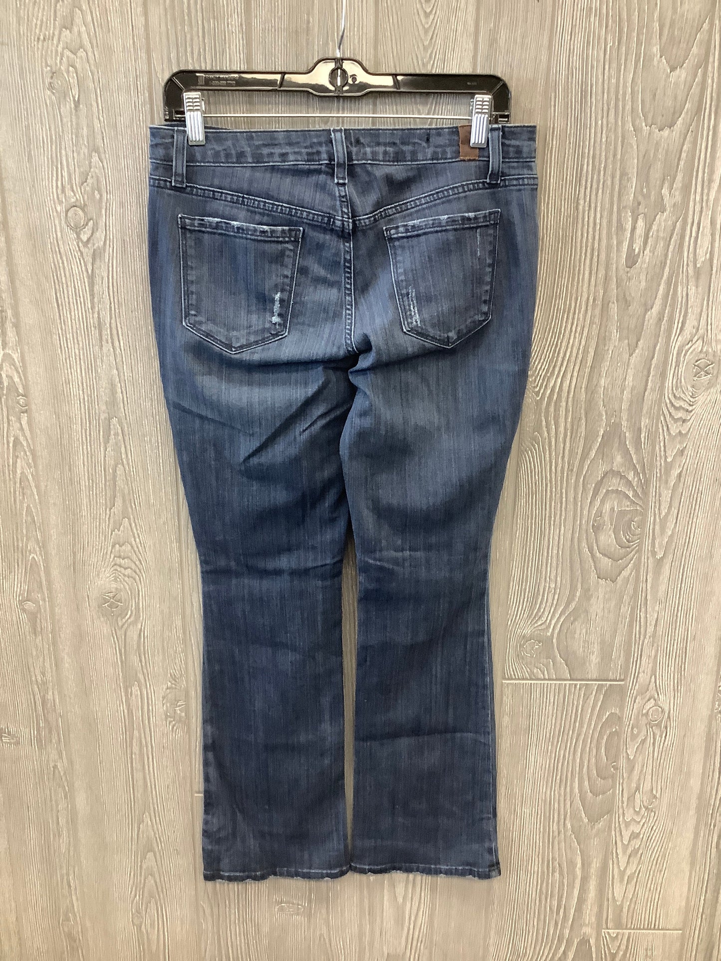 Jeans Straight By Simply Vera In Blue Denim, Size: 8