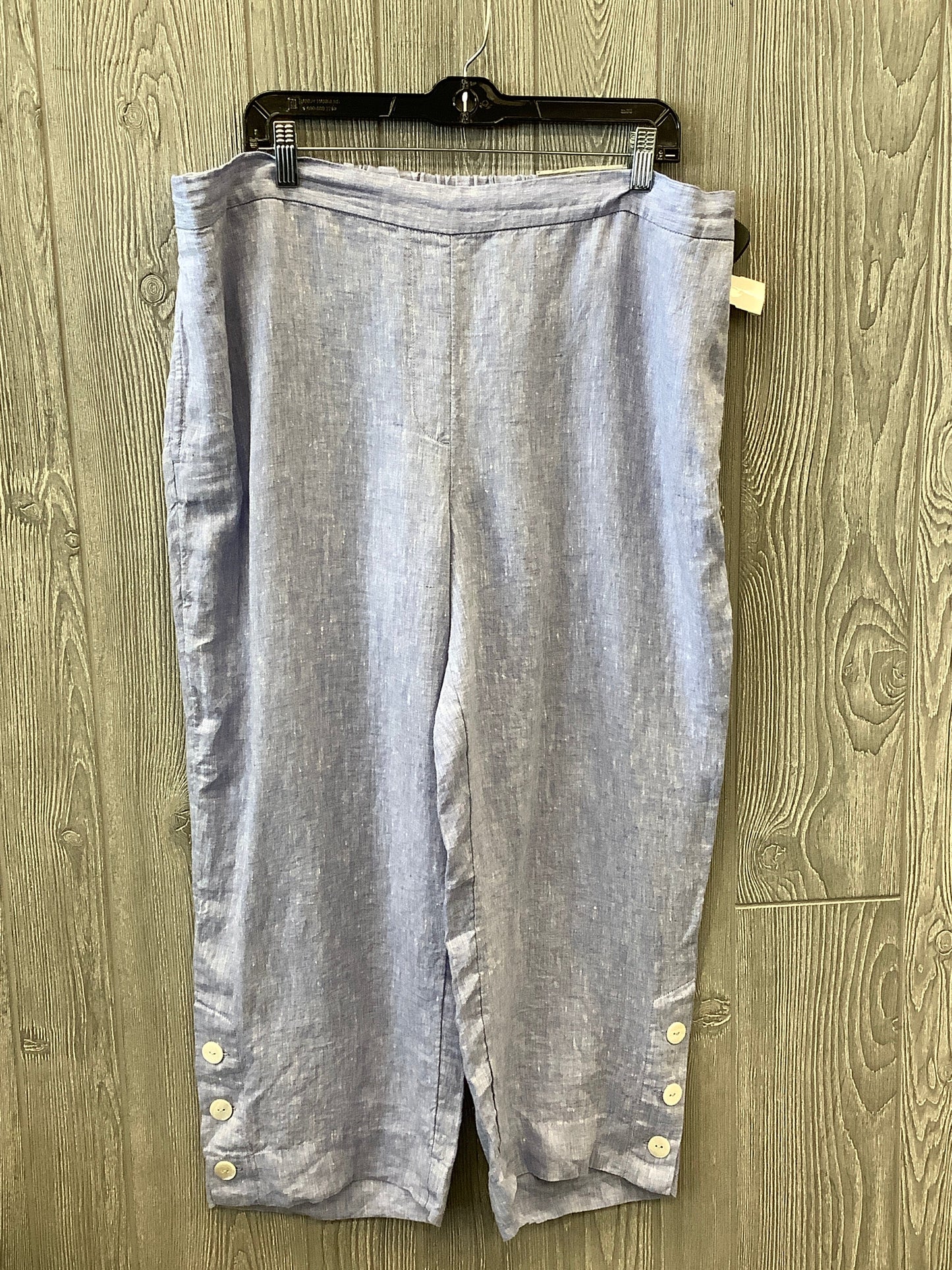 Pants Lounge By Chicos In Blue, Size: 16