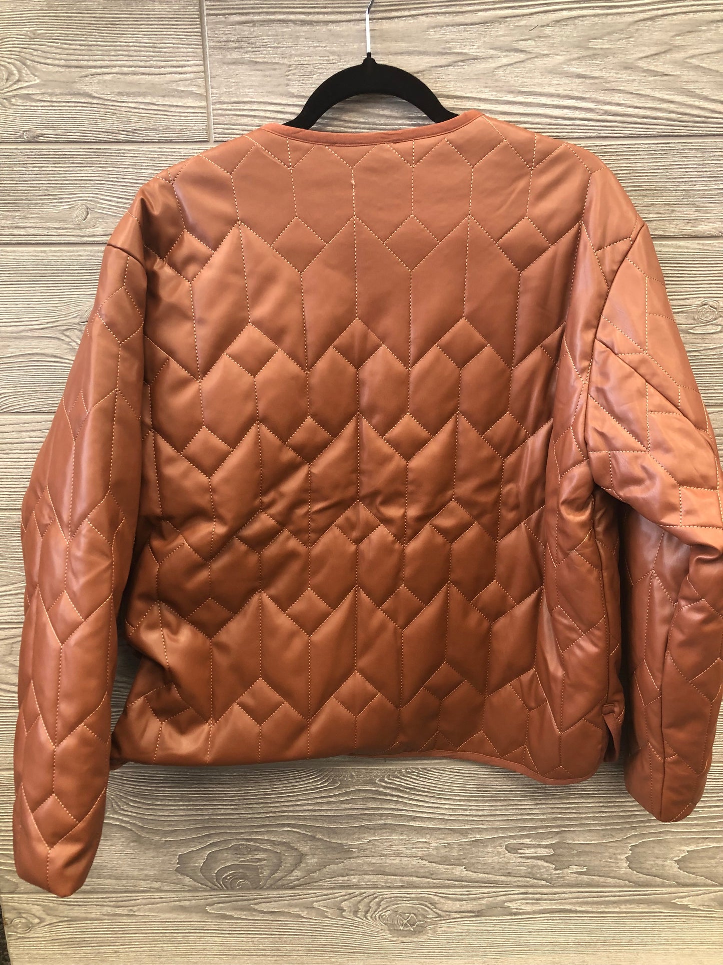 Jacket Other By Clothes Mentor In Brown, Size: S