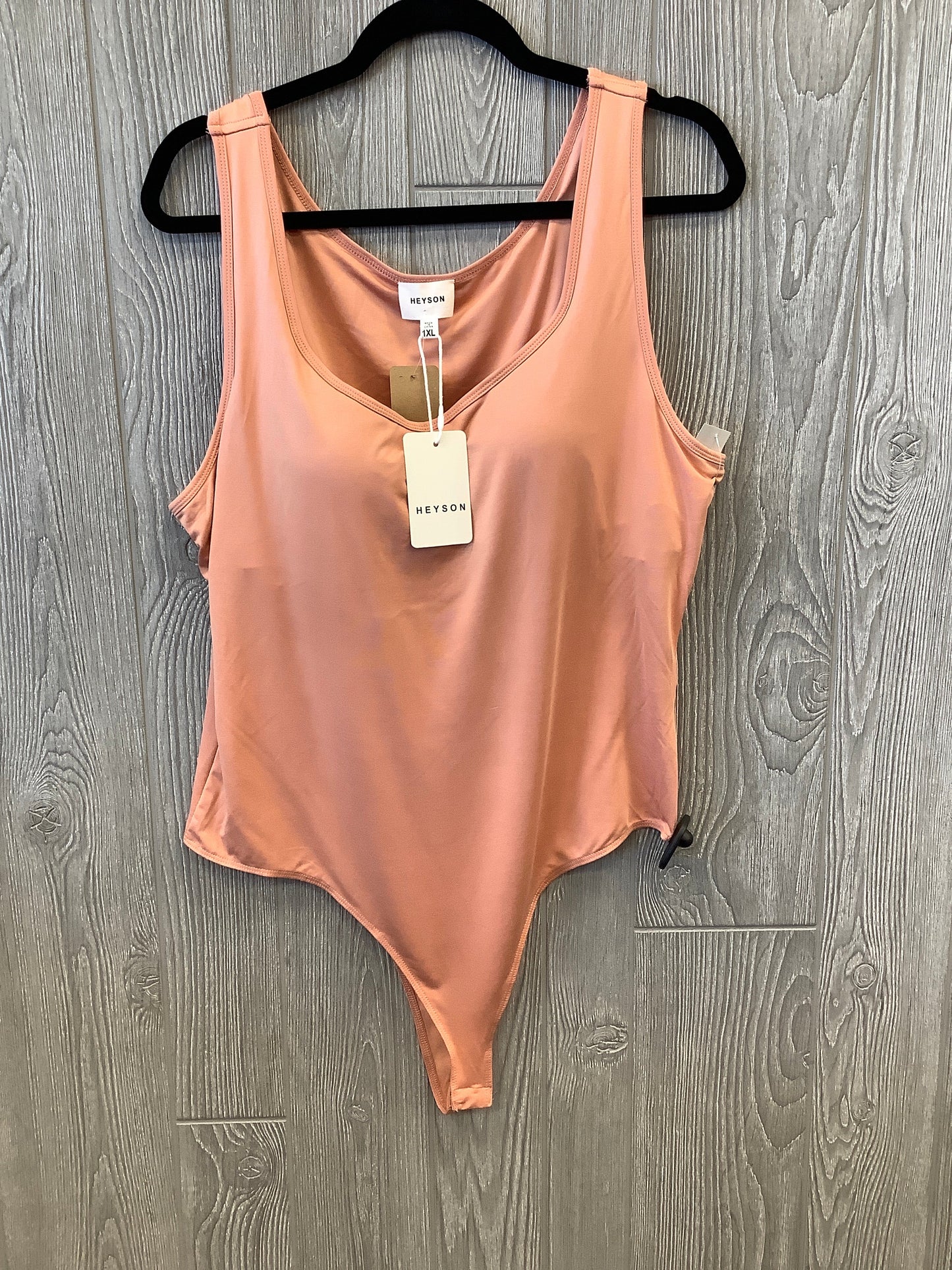 Top Sleeveless By Clothes Mentor In Peach, Size: 1x