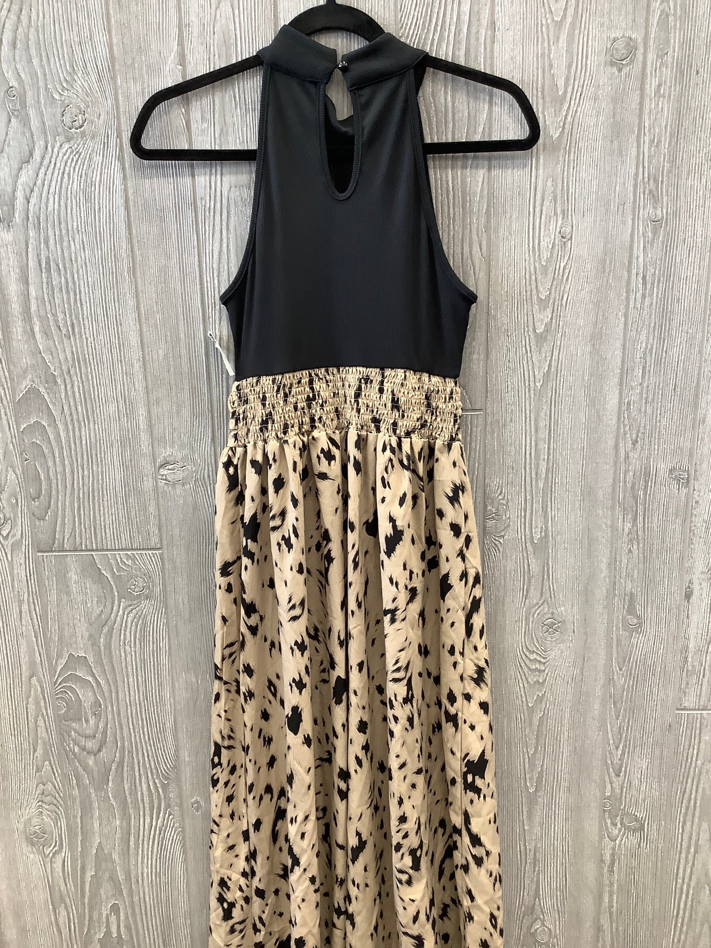 Dress Casual Midi By Shein In Black, Size: Xs