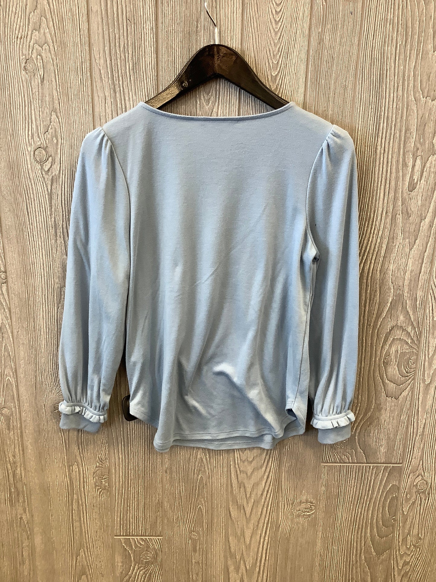 Top Long Sleeve By Lc Lauren Conrad In Blue, Size: Xs