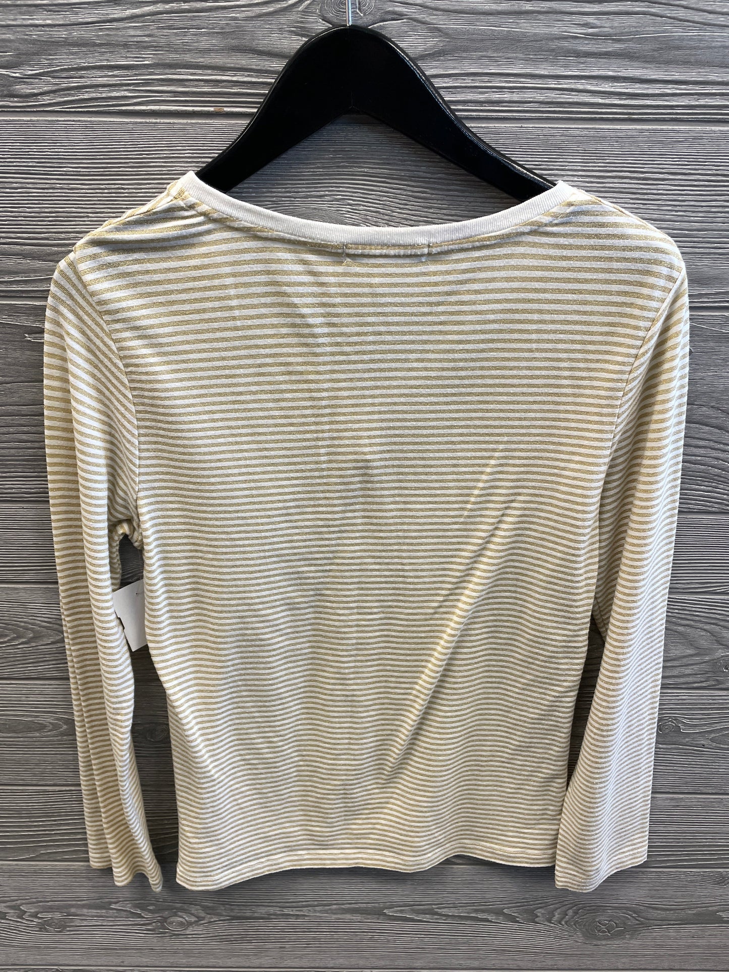 Top Long Sleeve By Coldwater Creek In Striped Pattern, Size: Xs