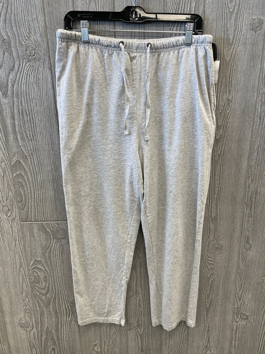 Athletic Pants By Clothes Mentor In Grey, Size: L