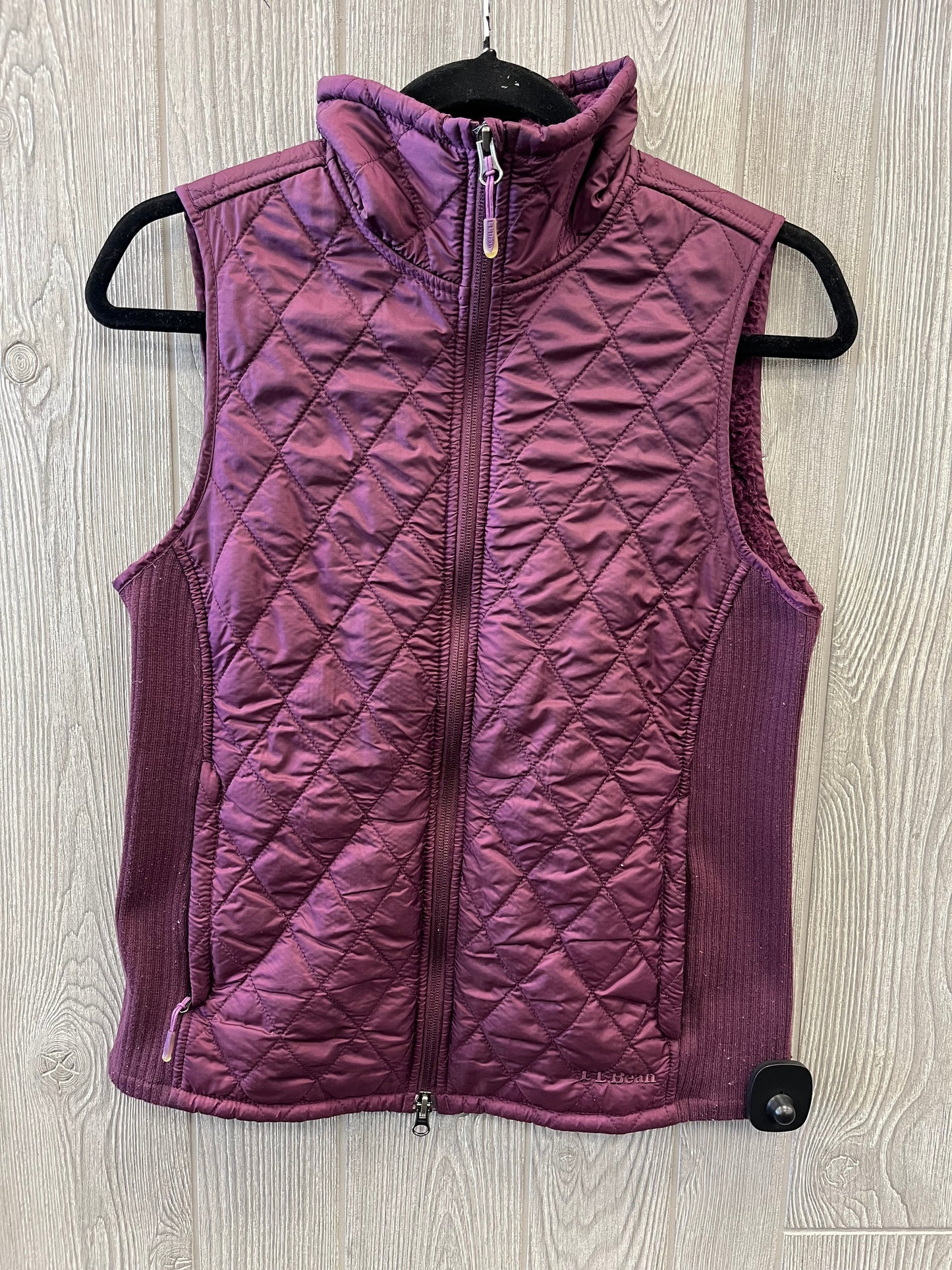 Vest Other By L.l. Bean In Purple, Size: Xs