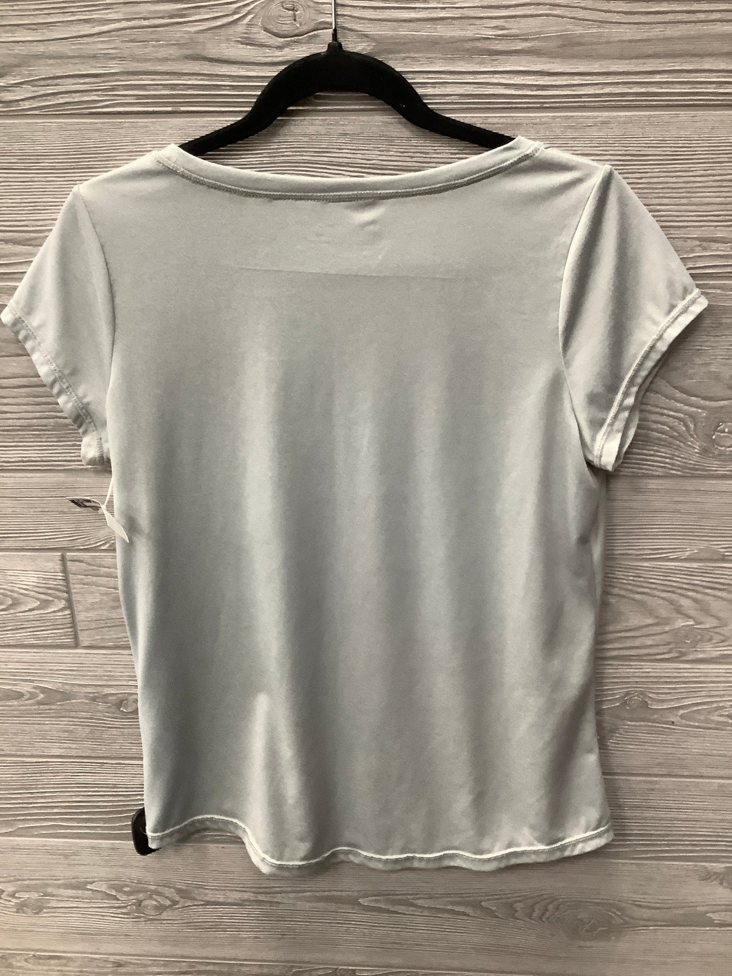 Athletic Top Short Sleeve By Xersion In Grey, Size: M