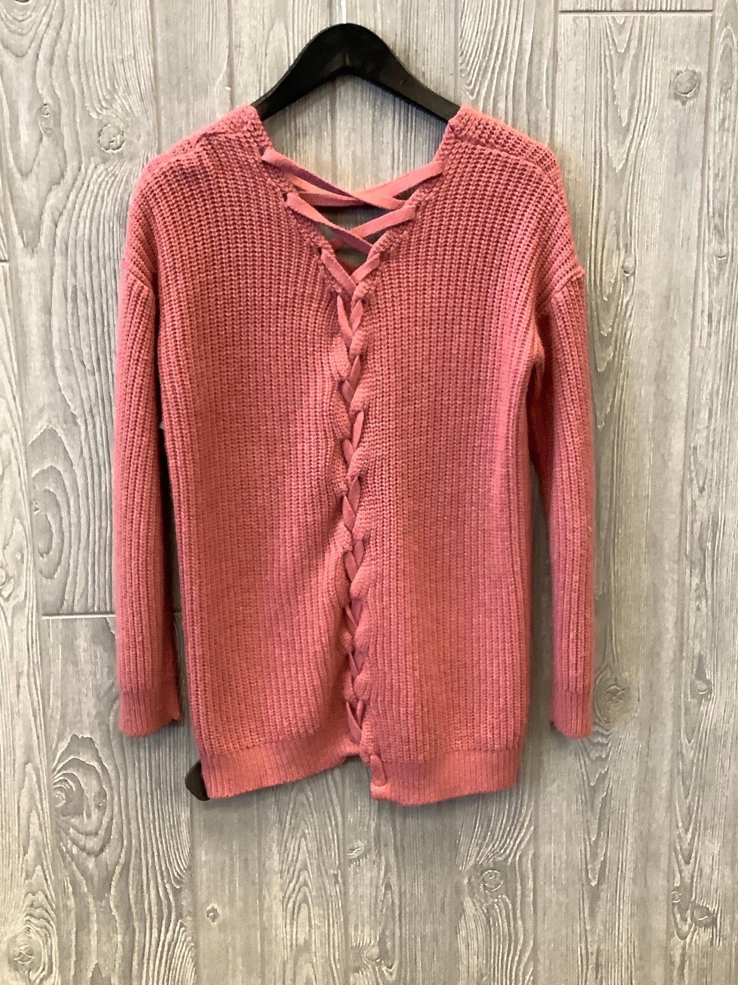 Sweater By Clothes Mentor In Pink, Size: 2x