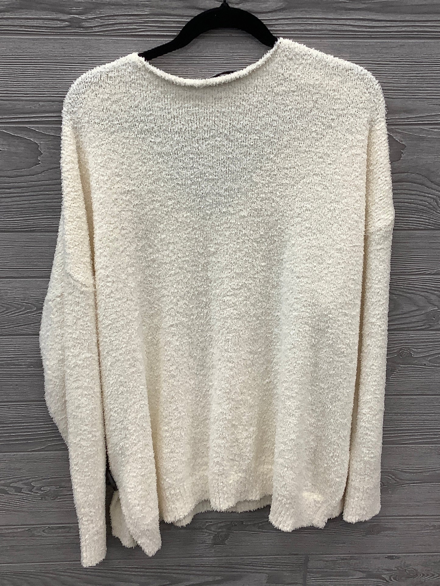 Sweater By White Birch In Cream, Size: 1x