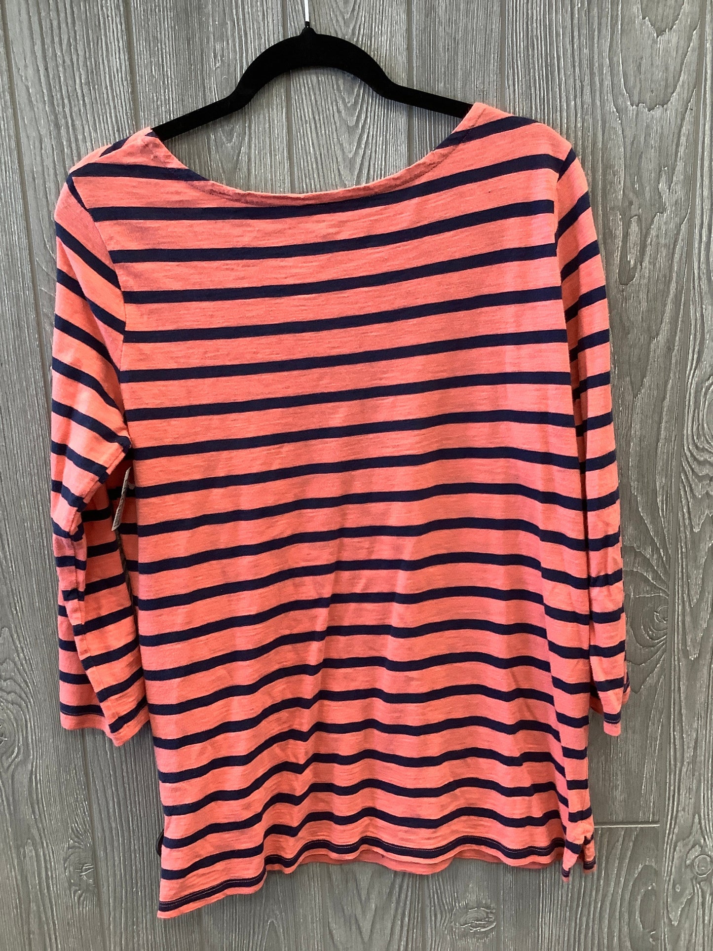 Top Long Sleeve By Old Navy In Striped Pattern, Size: M