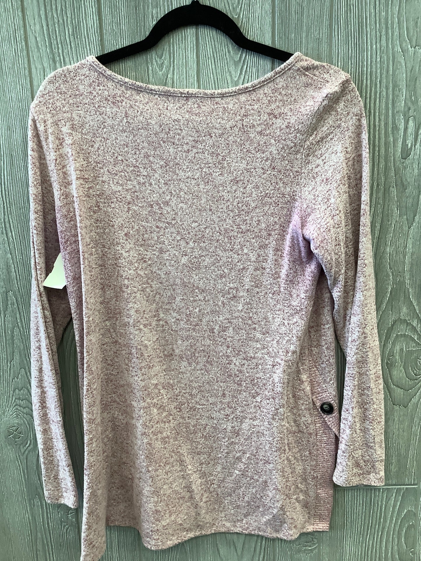 Top Long Sleeve By Apt 9 In Purple, Size: S