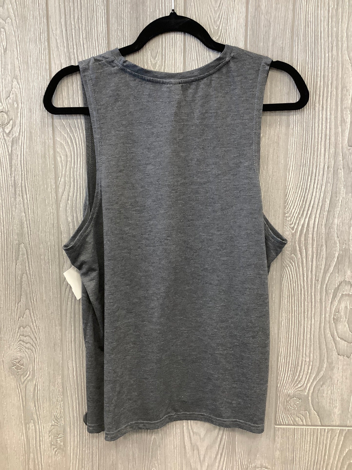 Athletic Tank Top By Clothes Mentor In Grey, Size: Xl