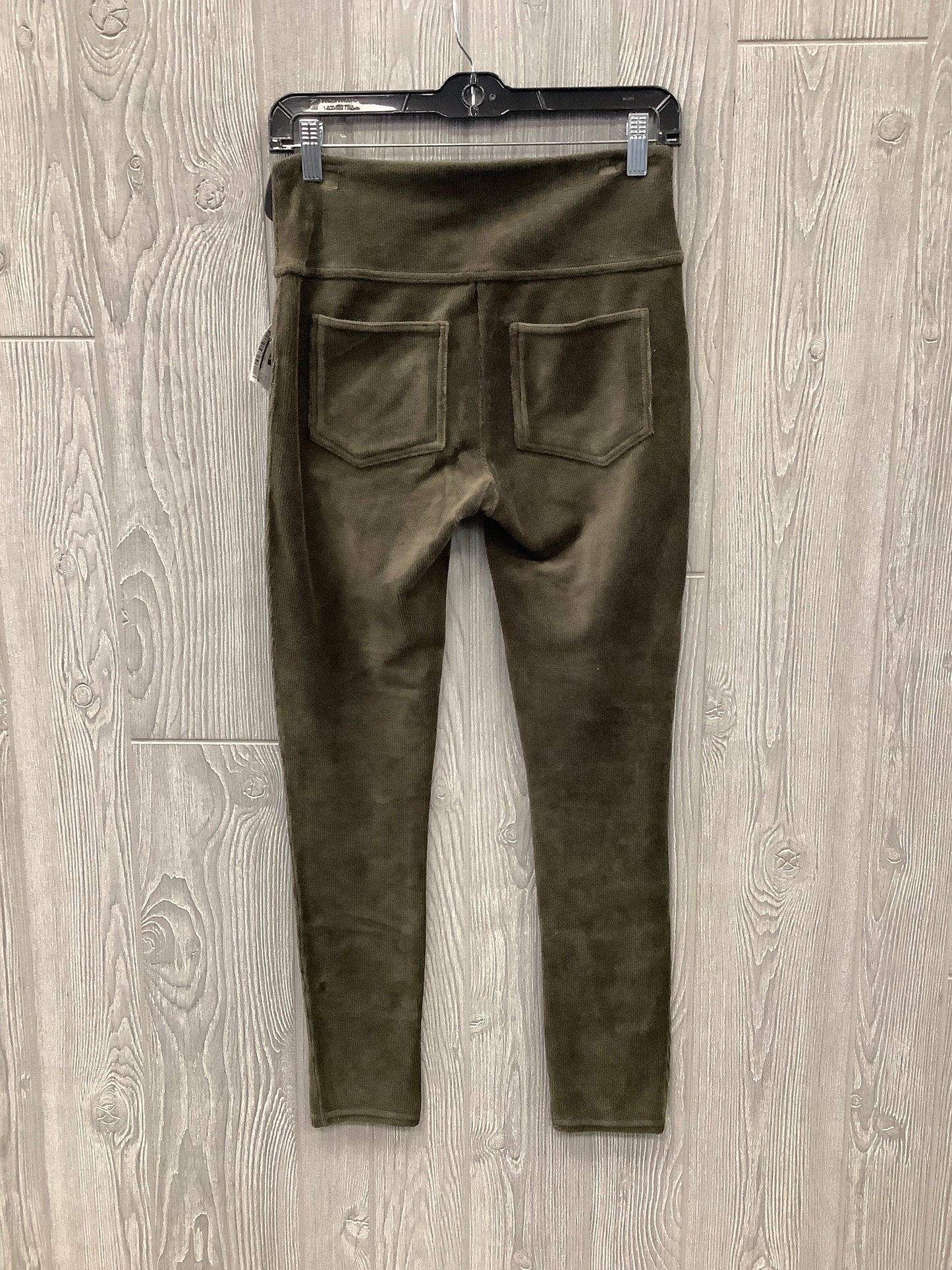 Pants Leggings By Spanx In Green, Size: M