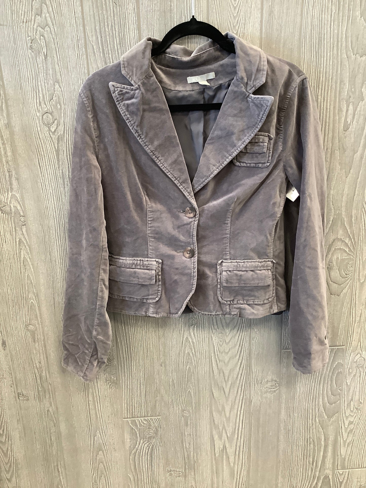 Blazer By Apt 9 In Grey, Size: M