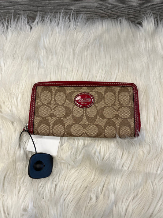 Wallet Designer By Coach, Size: Medium