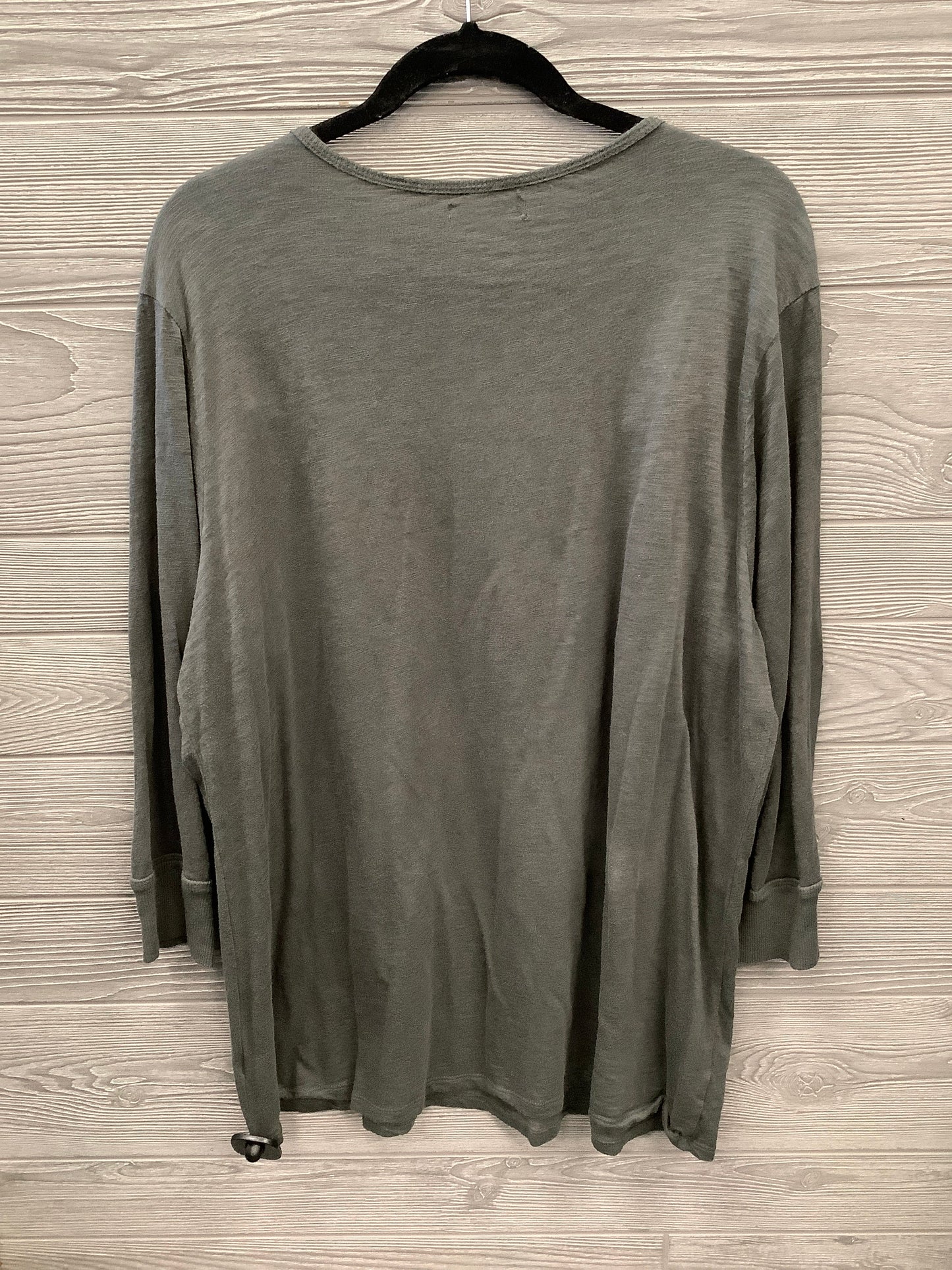 Top 3/4 Sleeve By Maurices In Green, Size: 3x