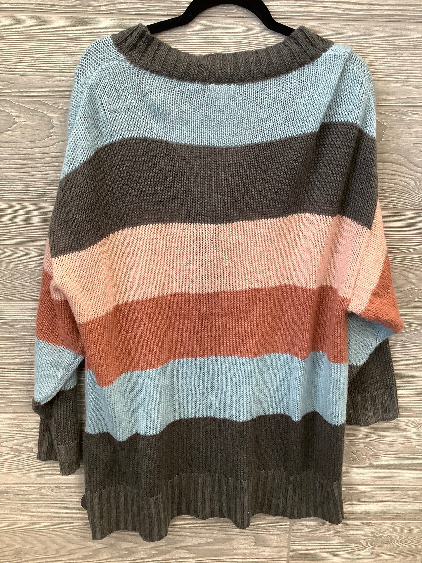 Sweater Cardigan By Lularoe In Multi-colored, Size: L