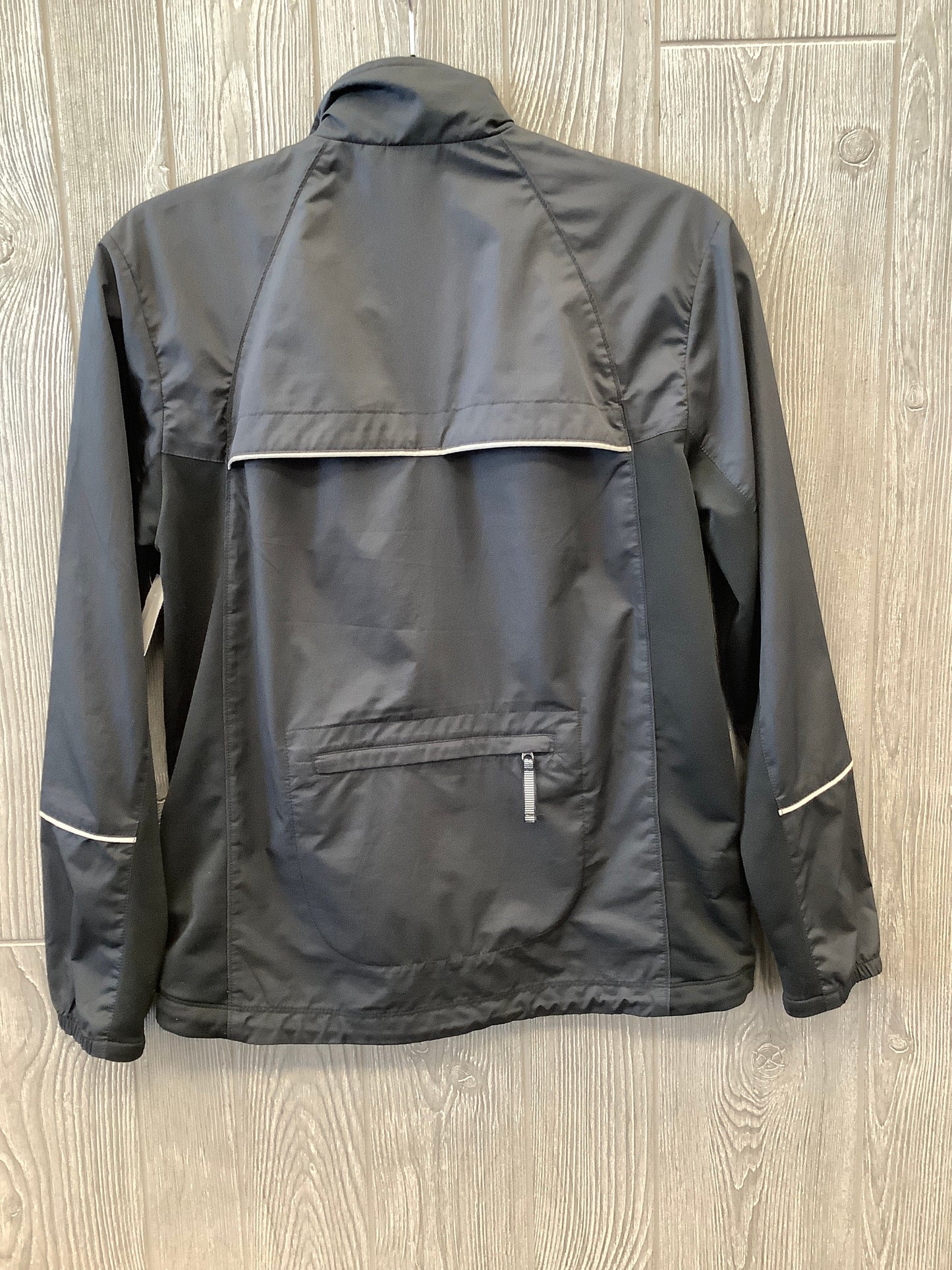 Athletic Jacket By Nike In Black, Size: S