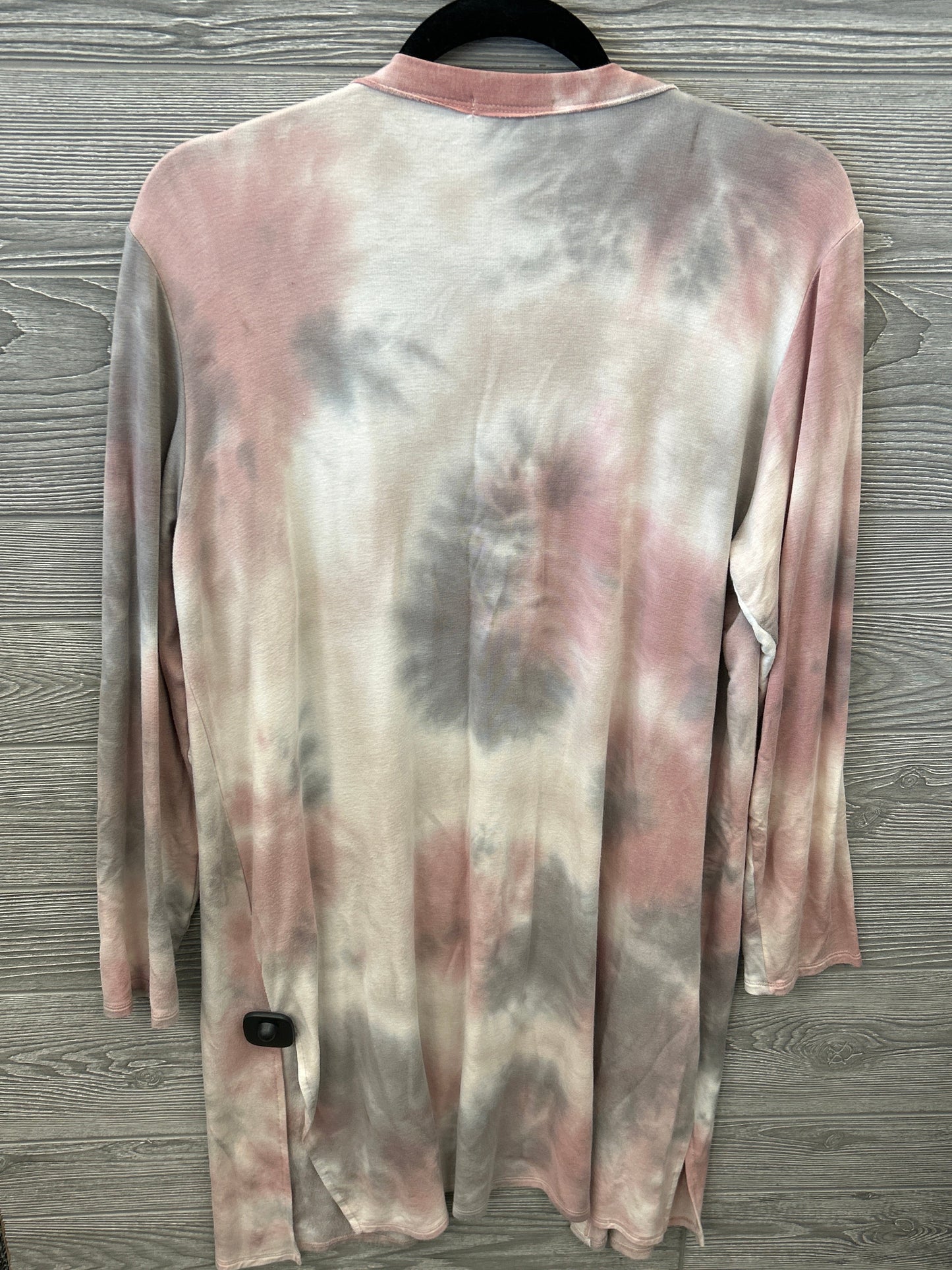 Cardigan By Maurices In Tie Dye Print, Size: L