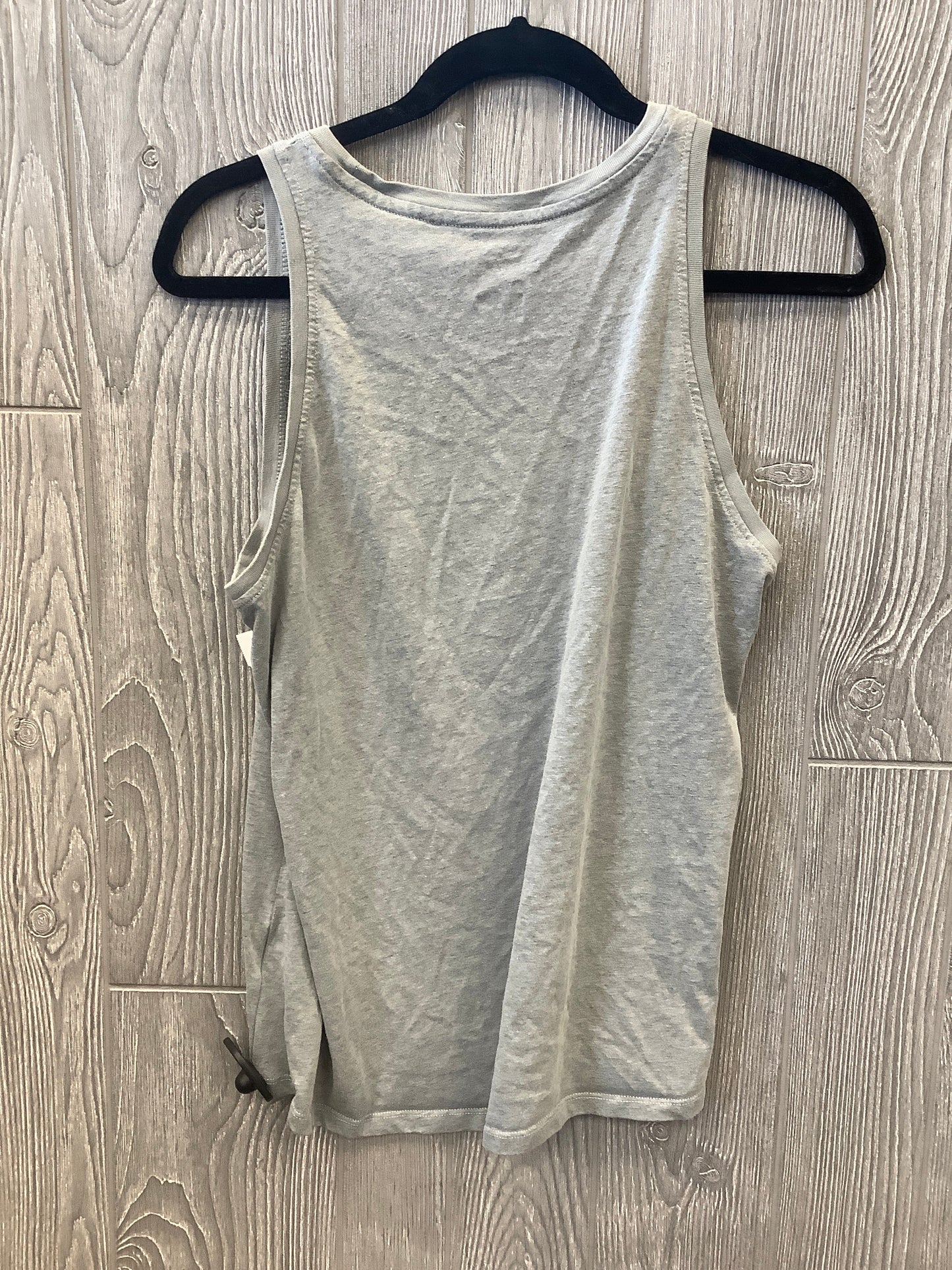 Athletic Tank Top By Nike In Grey, Size: L