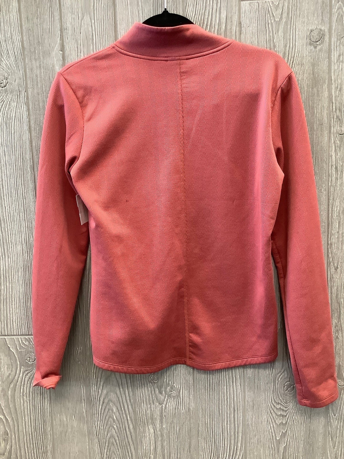 Athletic Top Long Sleeve Crewneck By Nike In Red, Size: S