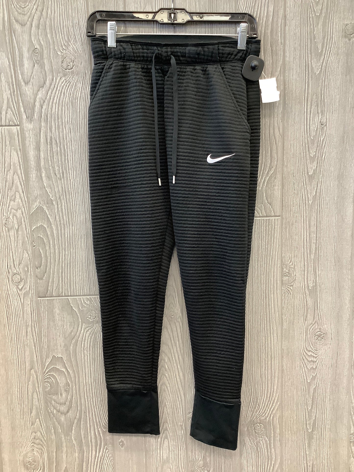 Athletic Pants By Nike In Black, Size: S