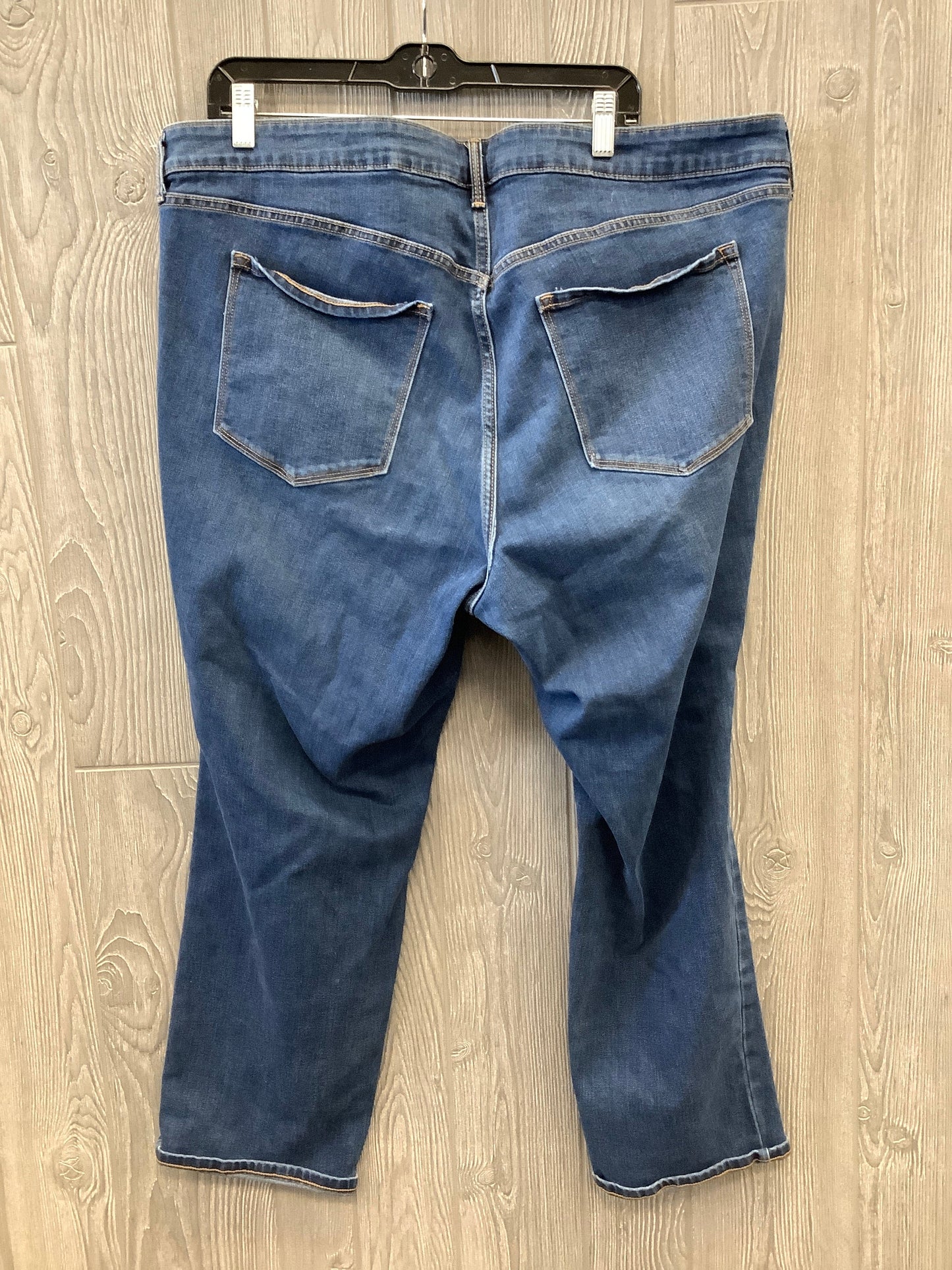 Jeans Straight By Old Navy In Blue, Size: 22