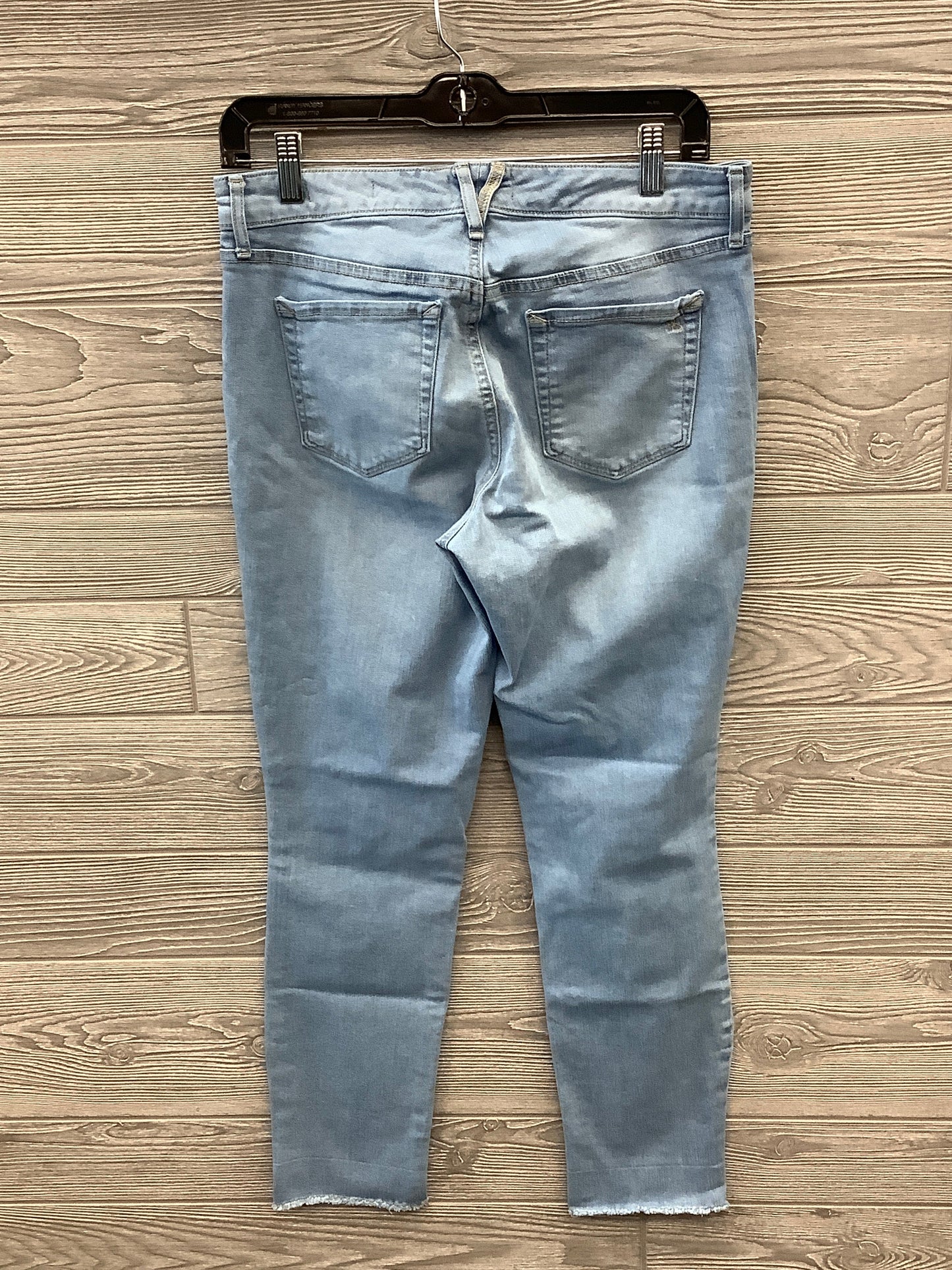 Jeans Cropped By Jessica Simpson In Blue Denim, Size: 8