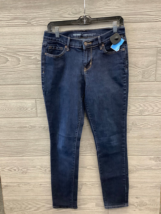 Jeans Skinny By Old Navy In Blue Denim, Size: 6