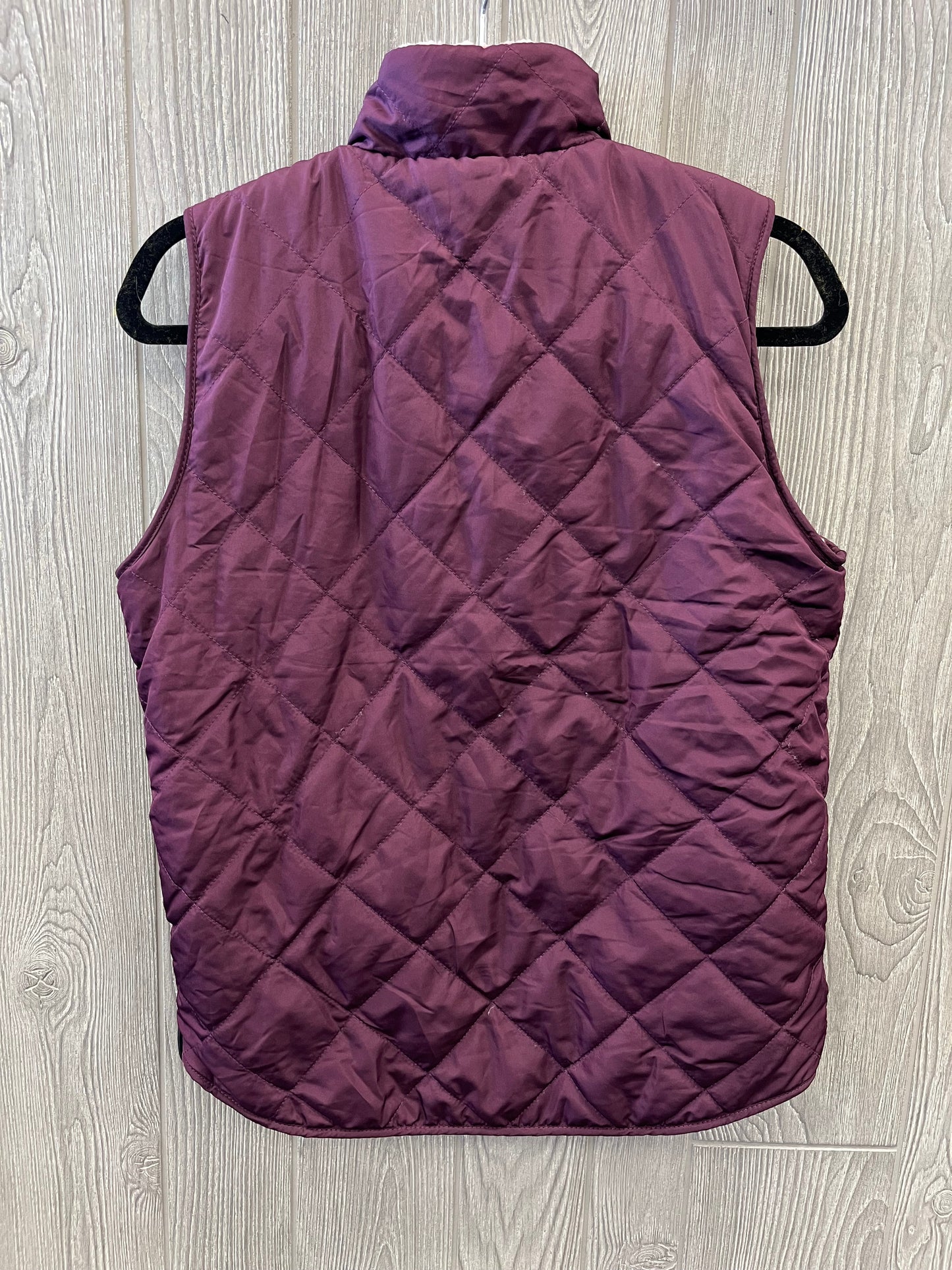 Vest Faux Fur & Sherpa By Miami In Purple, Size: M