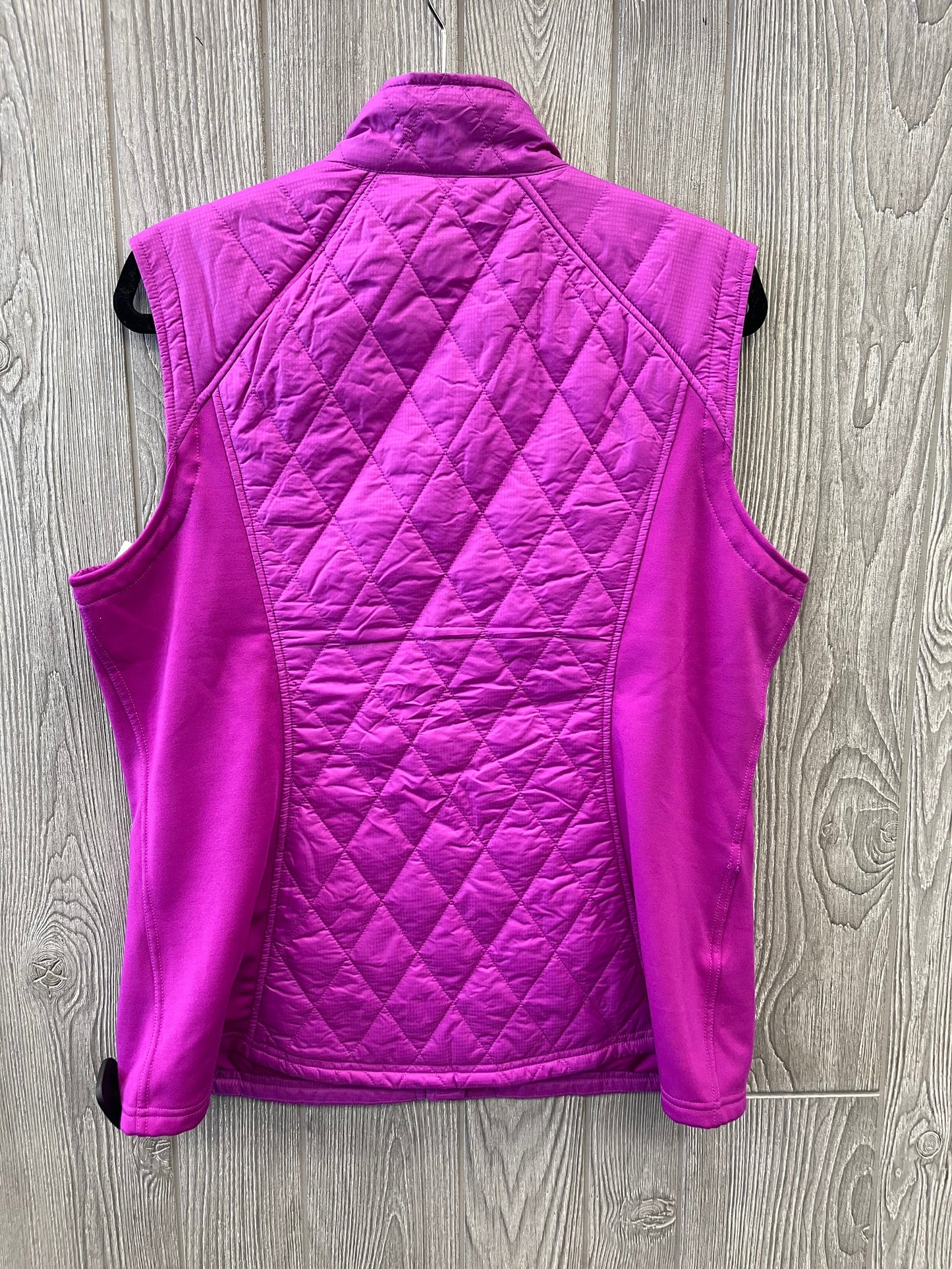 Vest Puffer & Quilted By Eddie Bauer In Purple, Size: Xl