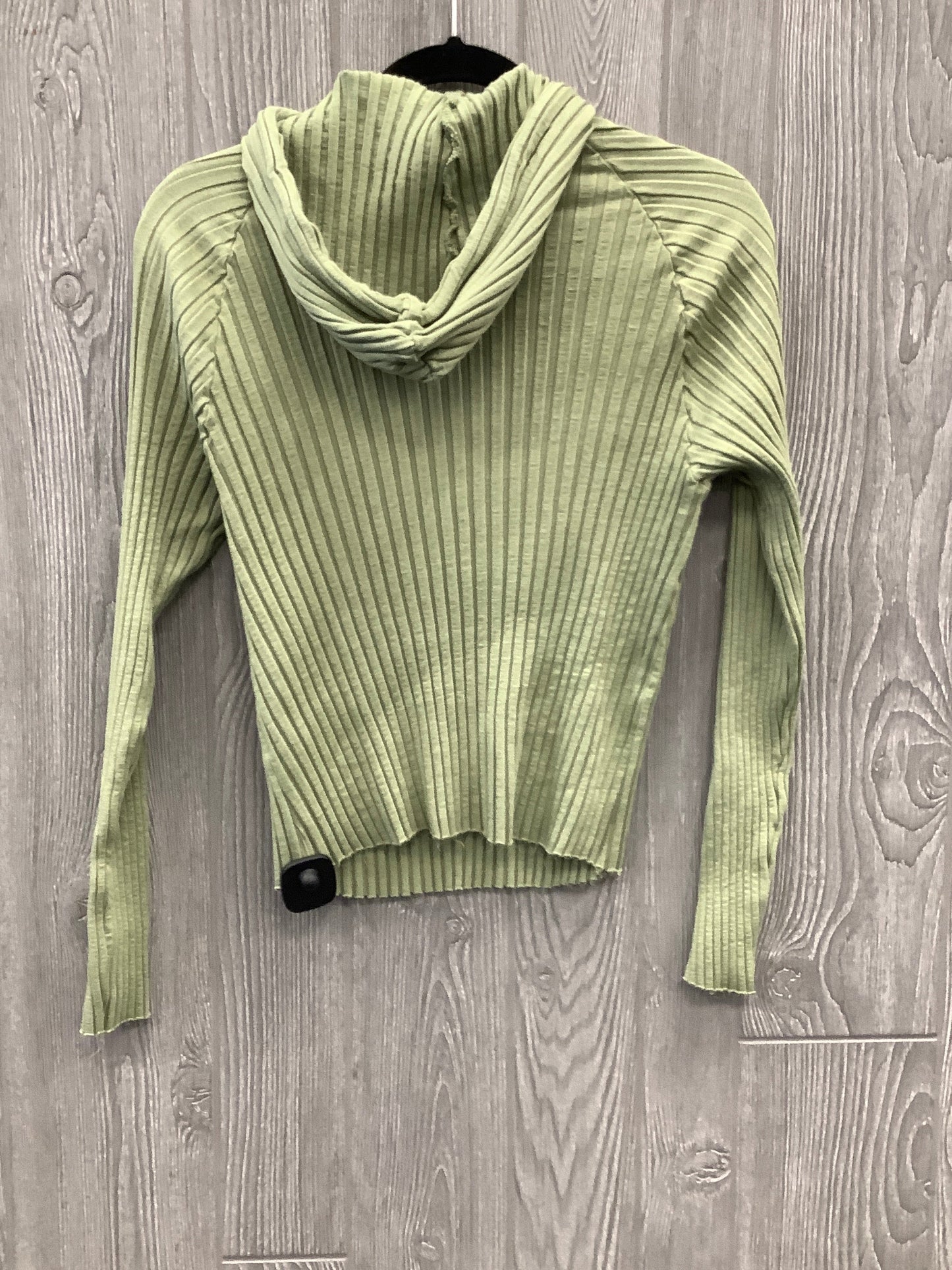 Sweatshirt Hoodie By Stateside In Green, Size: M