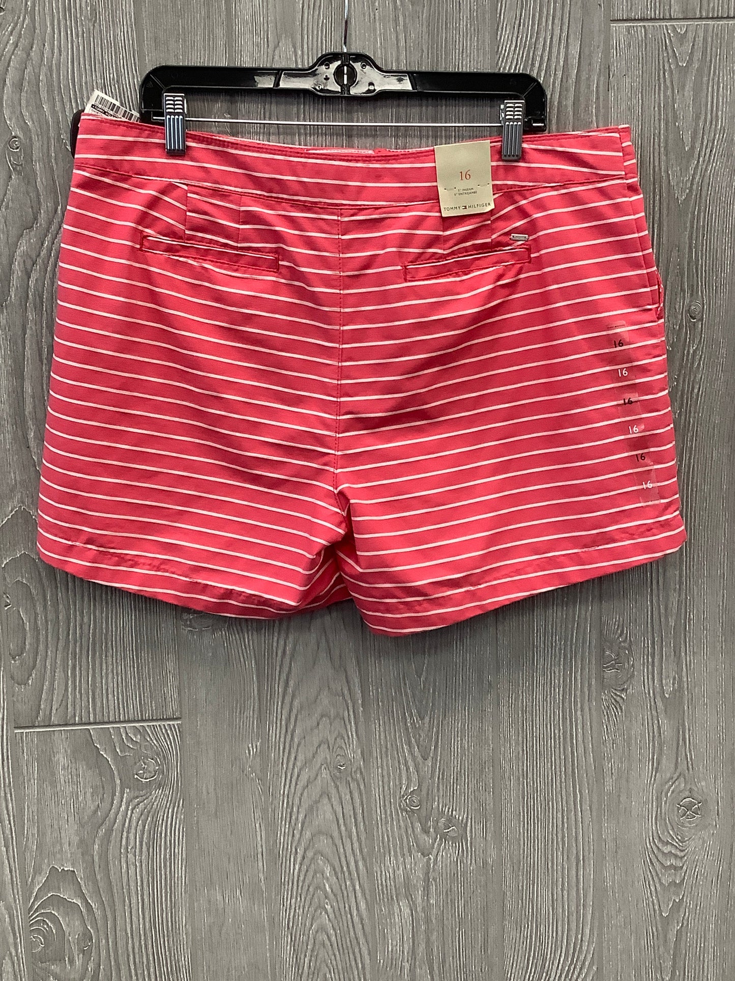 Shorts By Tommy Hilfiger In Striped Pattern, Size: 16