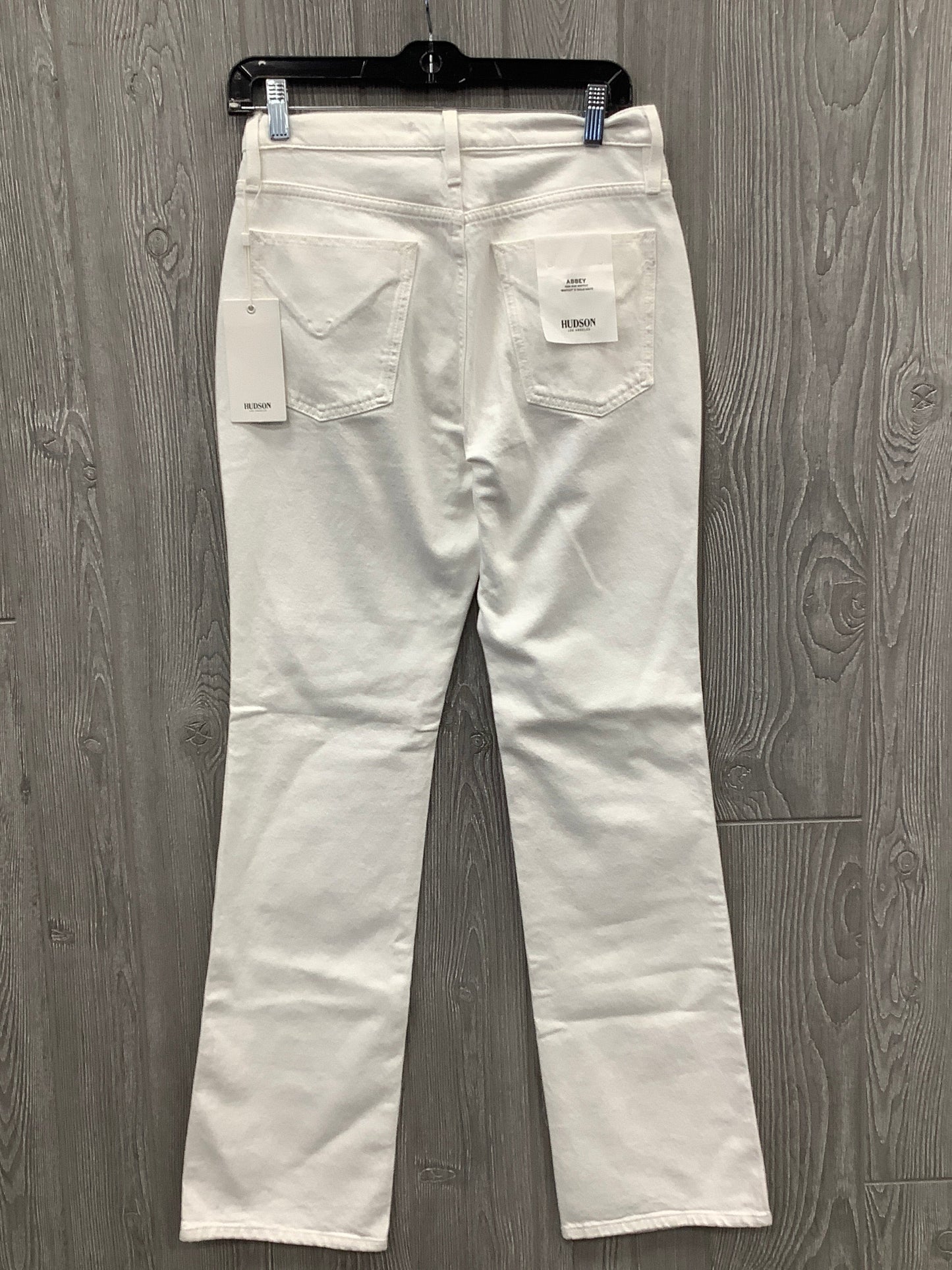 Jeans Boot Cut By Hudson In White, Size: 4