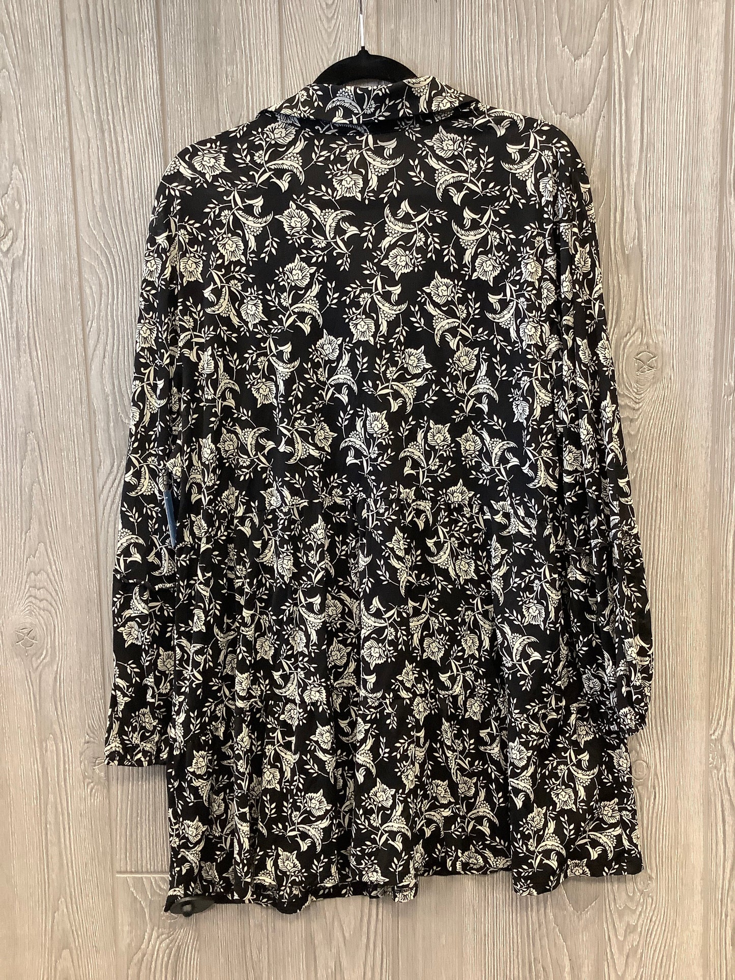 Top Long Sleeve By Style And Company In Black, Size: 3x