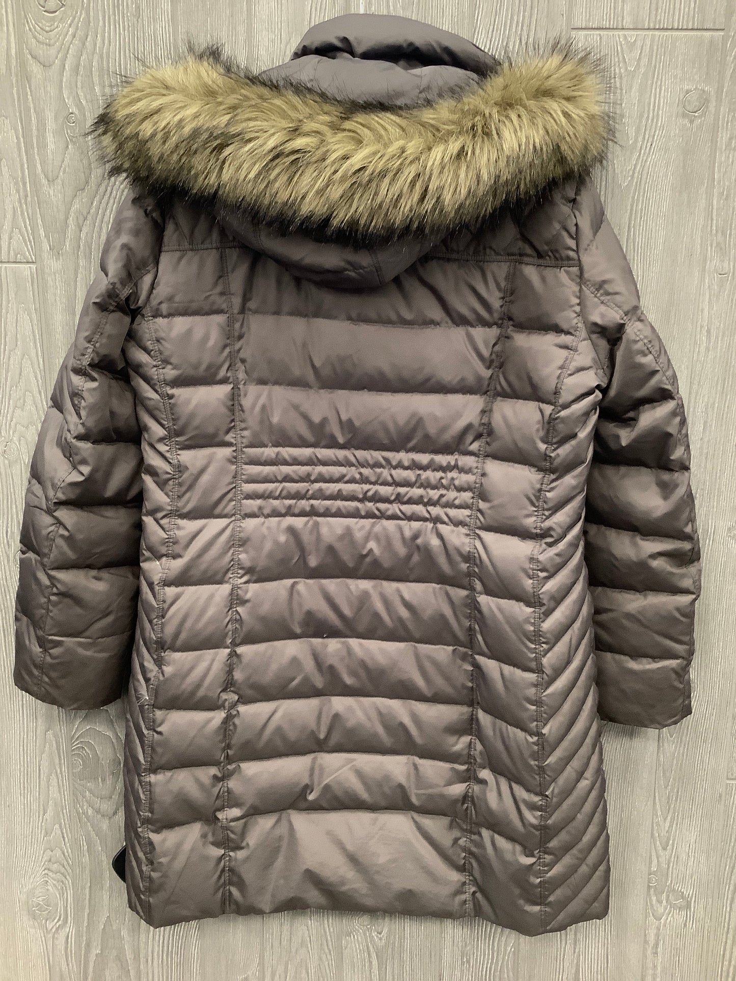 Coat Puffer & Quilted By Michael By Michael Kors In Brown, Size: L