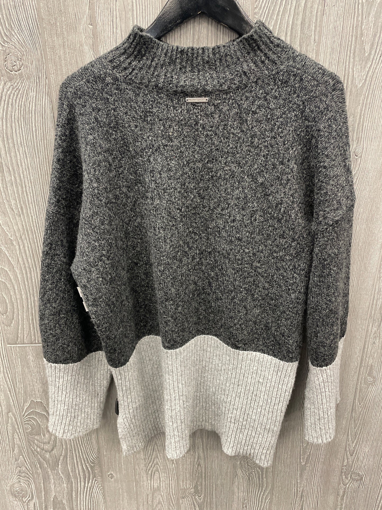 Sweater By Michael By Michael Kors In Grey, Size: Xl